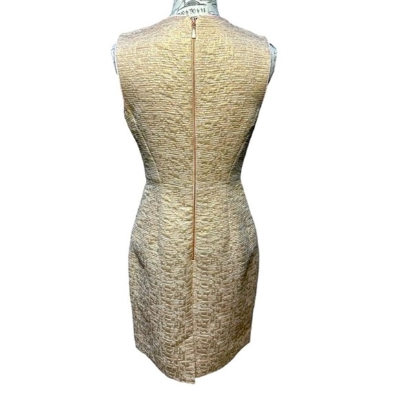 Kate Spade ♠️ Della Dress All That Glitters in Rose Gold Size 6 NWT - Picture 3 of 8